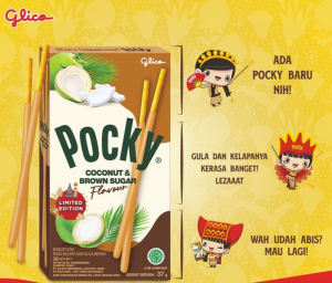 Pocky Coconut & Brown Sugar 37g