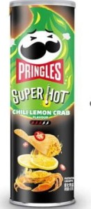 Pringles Chili Lemon Crab 110g - Super Hot