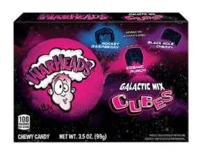 WarHeads Chewy Cubes Galactic Mix 99g